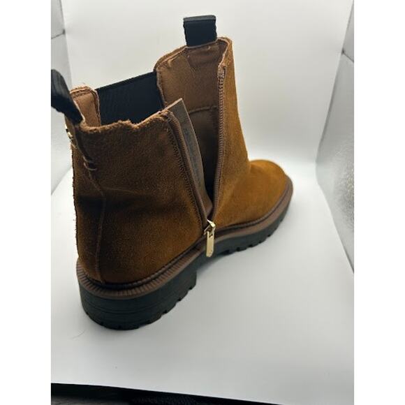 Sam Edelman Laguna Frontier Girls Brown Suede Chelsea Boots H26800L203 Size 3 - Picture 7 of 11